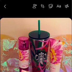 SS Starbucks cup + bath and body =69 original